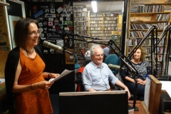 Live radio programme with Laura Travis and our friend Bonnie Milner, Connecticut June 2015